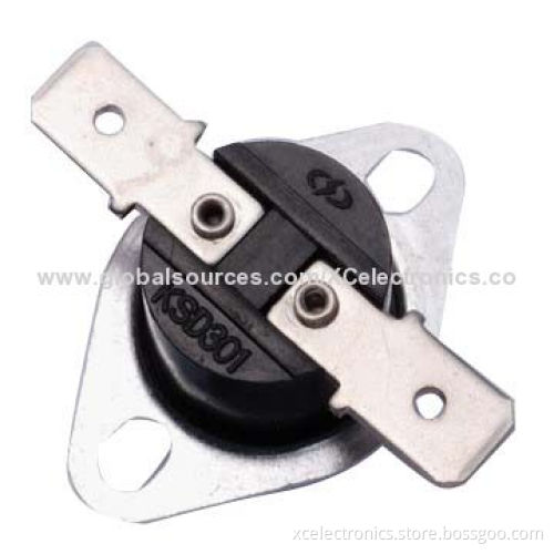 Thermal Switch/Bimetal Thermostat, Auto-reset with Fixed Bracket